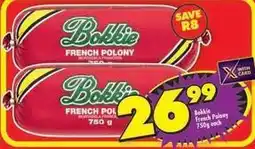 Shoprite Bokkie - french polony offer