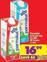 Shoprite Parmalat - everfresh long life milk offer
