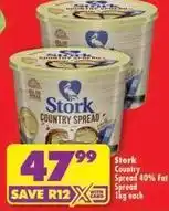 Shoprite Stork - country spread 40% fat spread offer