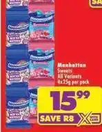 Shoprite Manhattan - sweets offer