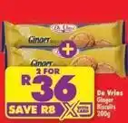 Shoprite Ginger biscuits offer