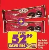 Shoprite Choco rings biscuits offer