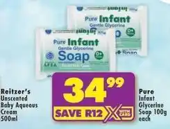 Shoprite Gentle glycerine soap offer