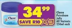 Shoprite Clere - petroleum jelly offer