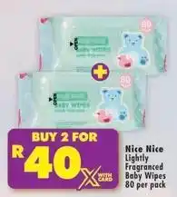 Shoprite Baby wipes offer