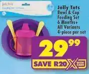 Shoprite Bowl & cup feeding set offer