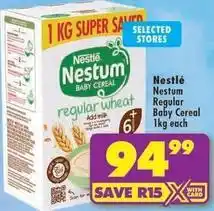 Shoprite Nestlé - nestum baby cereal regular wheat offer