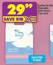 Shoprite Lovies - disposable linen savers offer