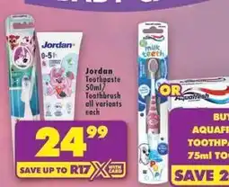 Shoprite Jordan - toothbrush offer