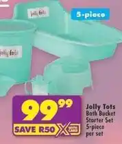 Shoprite Bath bucket starter set offer