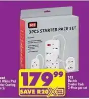 Shoprite 3pcs starter pack set offer