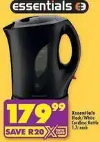 Shoprite Essentials - cordless kettle offer