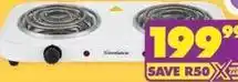 Shoprite Double hot plate offer