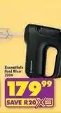 Shoprite Hand mixer 200w offer