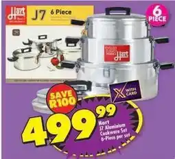 Shoprite J7 aluminium cookware set 6-piece offer