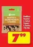 Shoprite Roasted & salted peanuts & raisins offer