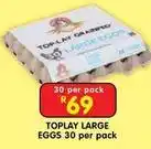 Shoprite Large eggs offer