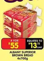 Shoprite Albany - superior brown bread offer