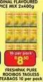 Shoprite Freshpak - pure rooibos tagless teabags offer