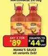Shoprite Mama's - mama's sauce offer
