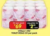 Shoprite Toilet rolls offer