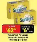 Shoprite Sunlight - original laundry soap bar offer