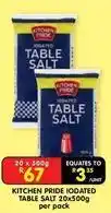 Shoprite Pride - iodated table salt offer