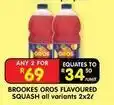 Shoprite Oros - flavoured squash offer