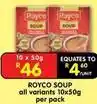 Shoprite Royco - soup offer