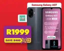 Shoprite Samsung - galaxy a07 offer