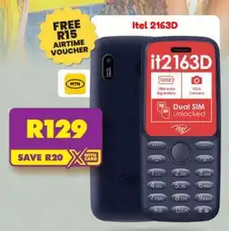 Shoprite Mtn - itel 2163d offer
