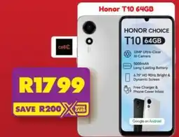 Shoprite Honor - choice t10 64gb offer