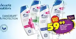 Shoprite Head & shoulders - all variants hair shampoo offer