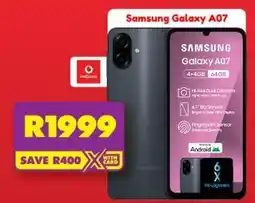 Shoprite Samsung - galaxy a07 offer