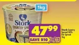 Shoprite Stork - country spread 40% fat spread offer