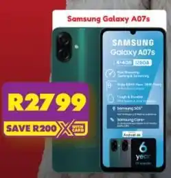 Shoprite Samsung - galaxy a07s offer