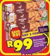 Shoprite Frozen - crumbed chicken range offer