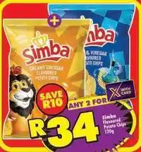Shoprite Simba - flavoured potato chips offer
