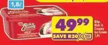 Shoprite Ole - rich 'n creamy ice cream offer