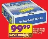 Shoprite Pride - sausage rolls offer