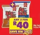 Shoprite Big jack - frozen pie offer