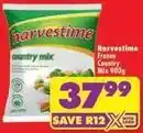 Shoprite Harvestime - frozen country mix offer