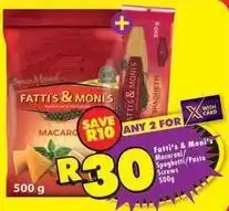 Shoprite Macaroni/spaghetti/pasta screws offer