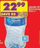 Shoprite Aquelle - still natural spring water offer