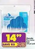 Shoprite Cherubs - pure cotton buds offer