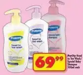 Shoprite Purity - head to toe wash/special baby shampoo offer