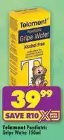 Shoprite Telament - paediatric gripe water 150ml offer