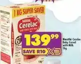 Shoprite Nestlé - baby cereal with milk offer