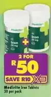 Shoprite Iron tablets offer