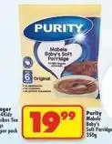 Shoprite Purity - mabele baby's soft porridge original offer